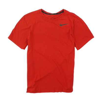 Red Solid Active T-Shirt