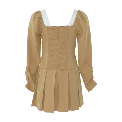 Khaki Mini Dress