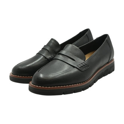 Black Slip-On Flats