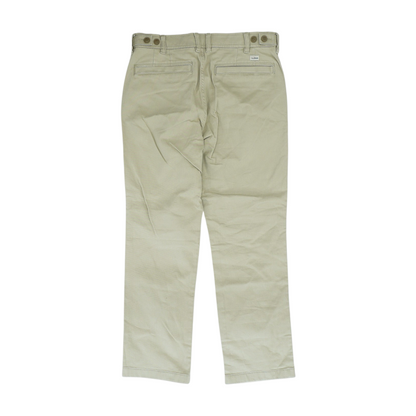 Beige Regular Pants
