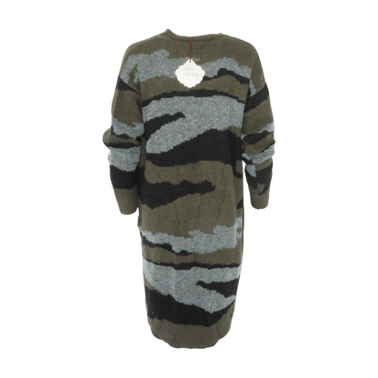 Knox Rose Green Print Cardigan Sweater – Image 2