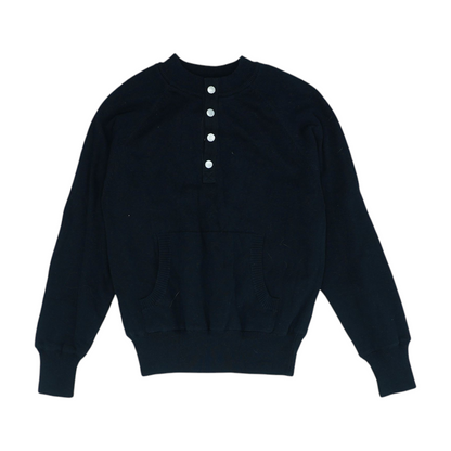 Black Solid Pullover Sweater