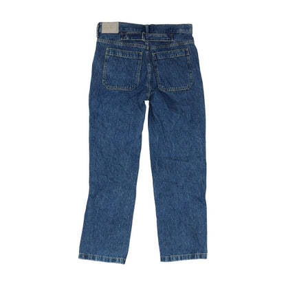 Blue High Rise Regular Jeans