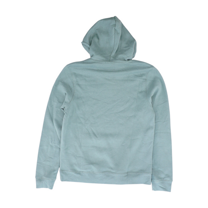 Green Solid Hoodie Pullover