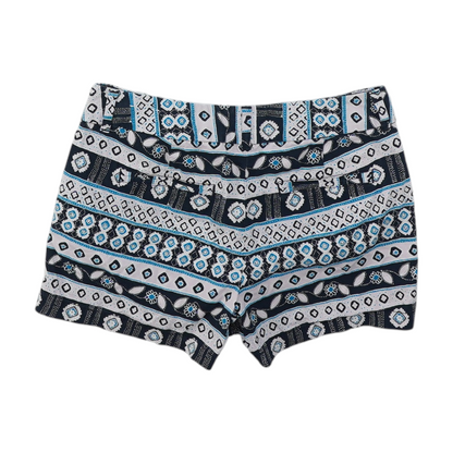 Blue Graphic Chino Shorts