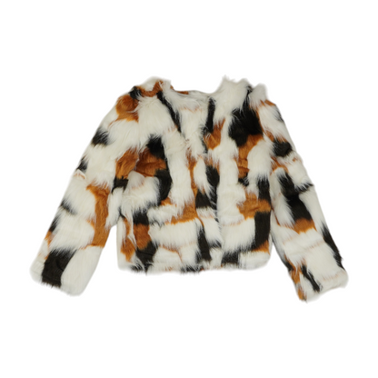 White Animal Print Jacket