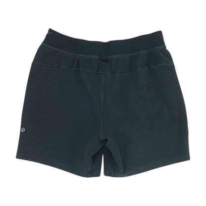 Black Print Active Shorts