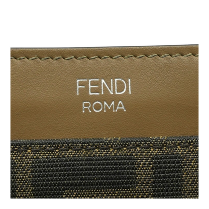 Medium FF Jacquard Flat Pouch