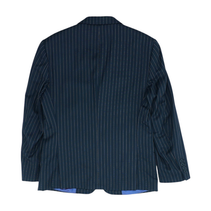 Black Striped Suit Jacket