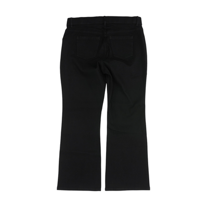 Black Petite Straight Jeans