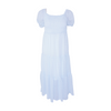Blue Check Midi Dress