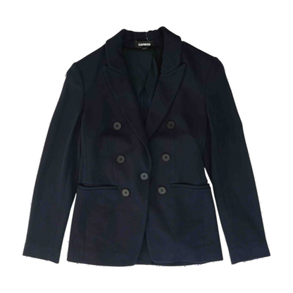 Navy Solid Blazer