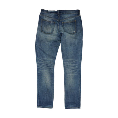 Blue Mid Rise Jeans