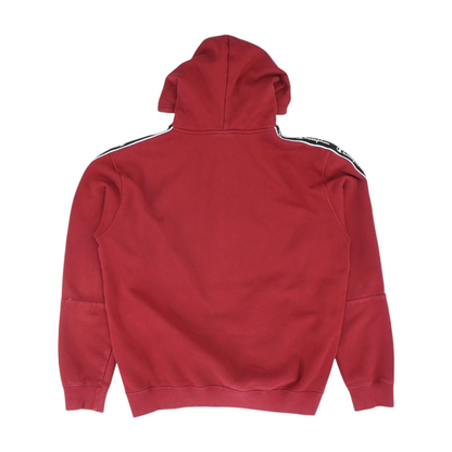 Red Solid 1/4 Zip Pullover