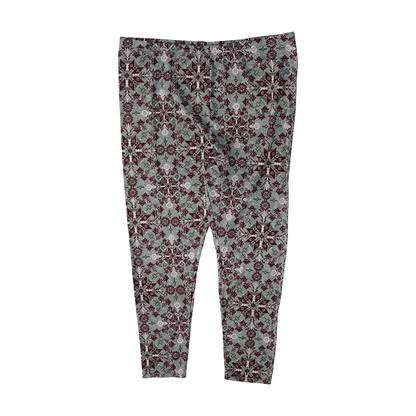 Gray Abstract Pajama Bottom
