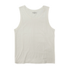 White Solid Casual Tank