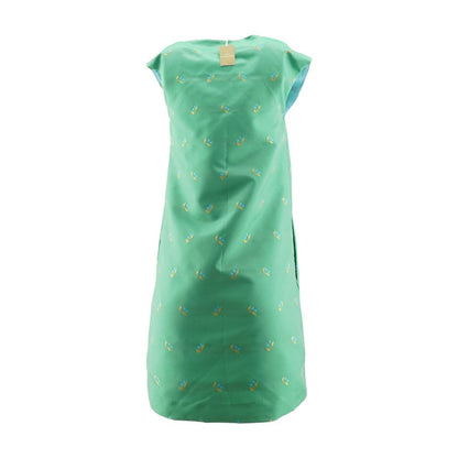 Green Floral Midi Dress