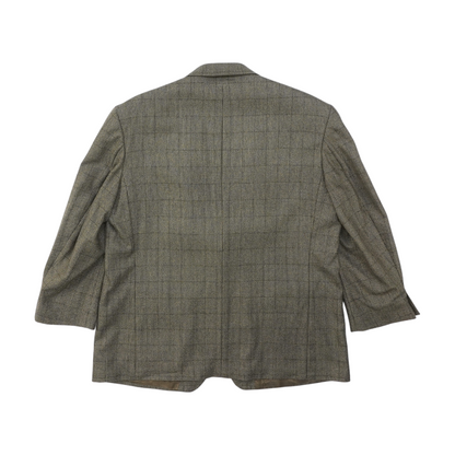 Vintage Brown Cashmere-Wool Solid Sport Coat
