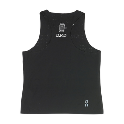 Black Solid Active Tank