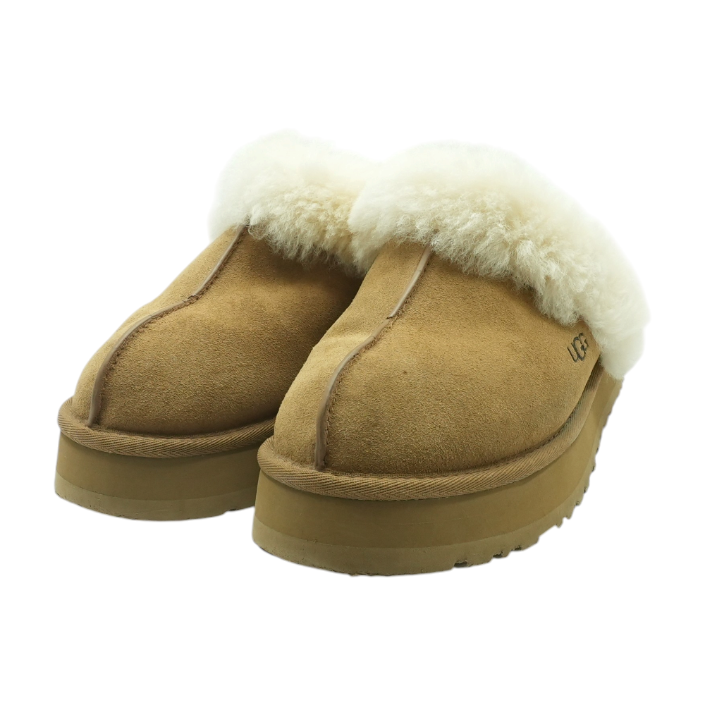 Tan House Slipper Flats