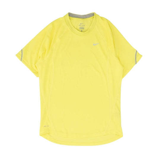 Neon Yellow Solid Active T-Shirt