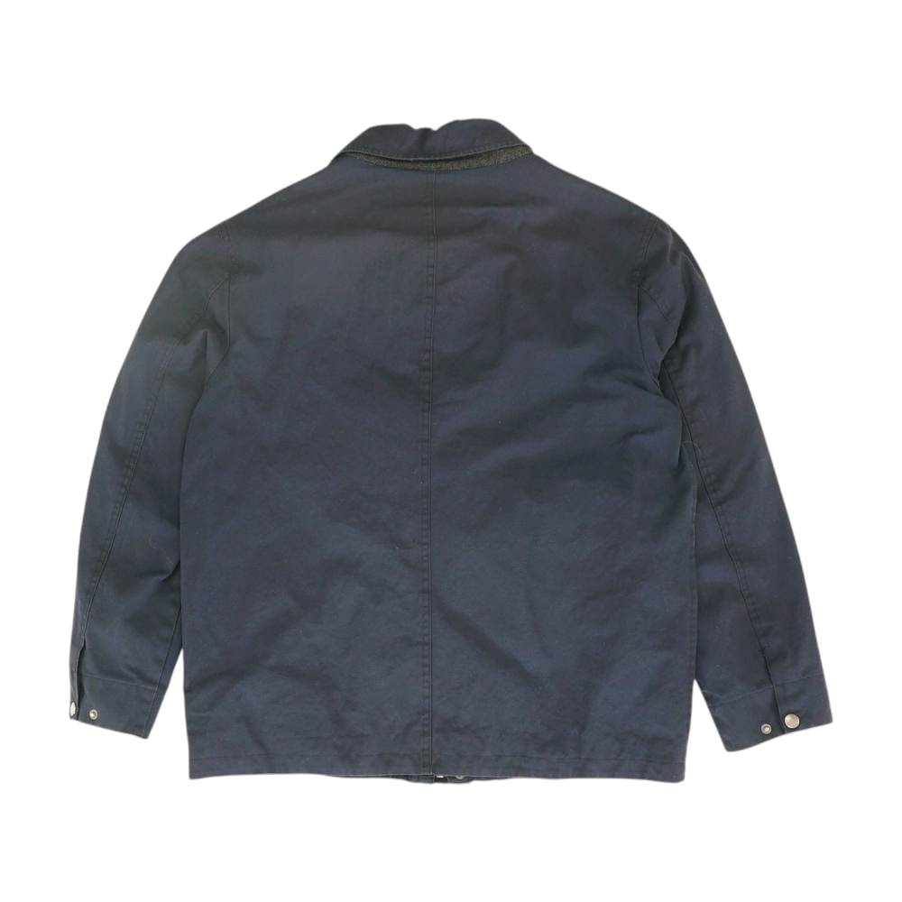 Navy Solid Jacket