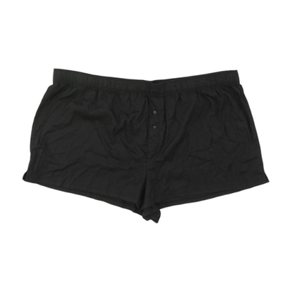 Black Solid Pajama Bottom
