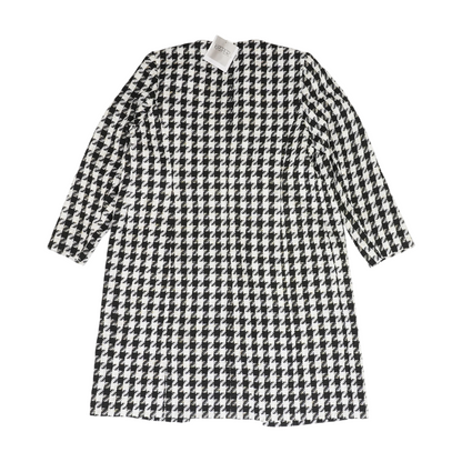 Black Check Coat