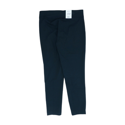 Black Short Slim Pants