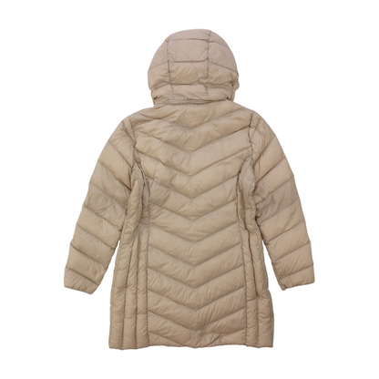 Beige Solid Coat