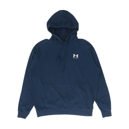Navy Solid Hoodie Pullover
