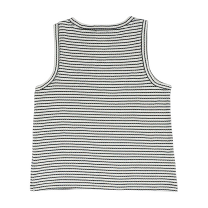 White Striped Blouse