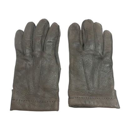 Brown Leather Gloves