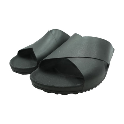 Black Casual Slide Sandals