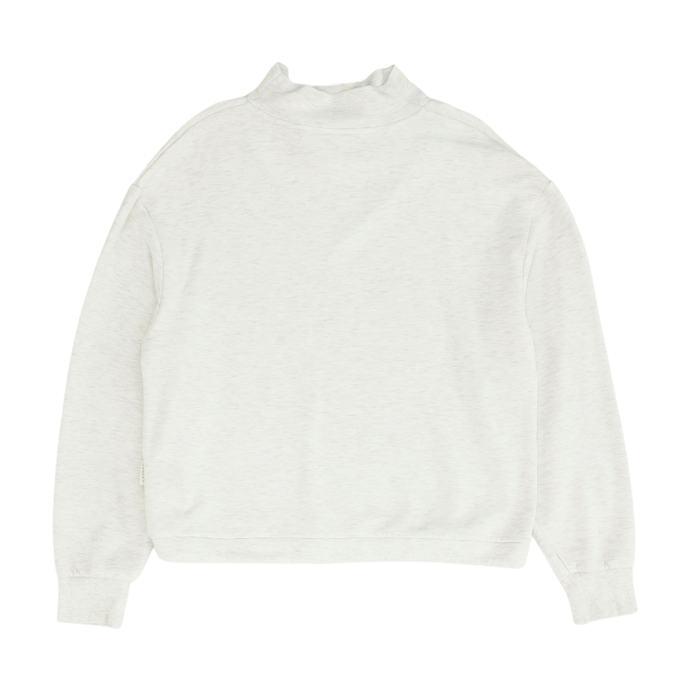 Gray Solid Sweatshirt Pullover
