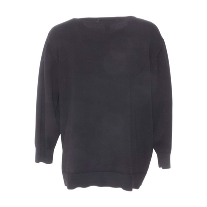 Black Plus Cardigan Sweater