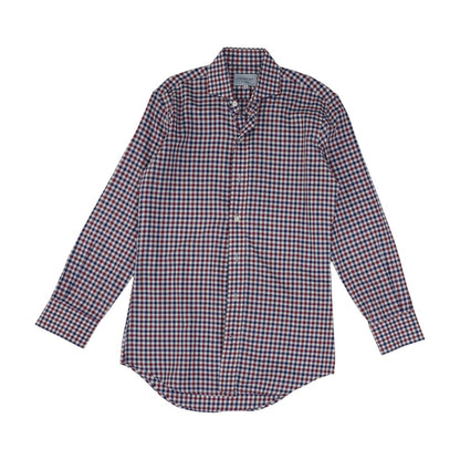Red Check Long Sleeve Button Down