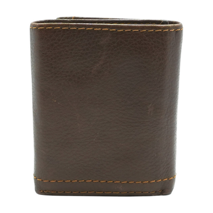 Brown Trifold Wallet