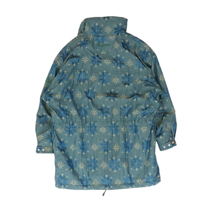 Vintage Navy Graphic Coat