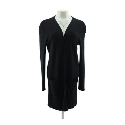 Navy Solid Cardigan Sweater