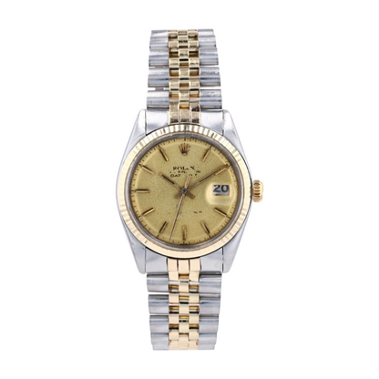 14K Datejust Yellow Gold And Stainless Steel Watch