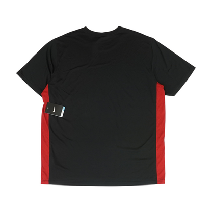 Black Solid Active T-Shirt
