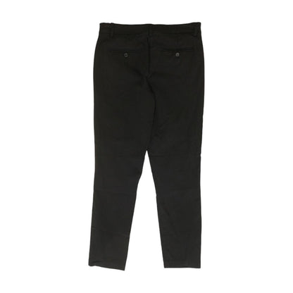 Black Solid Pants