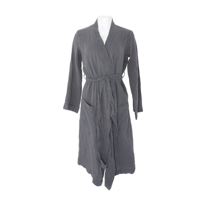Gray Solid Robe