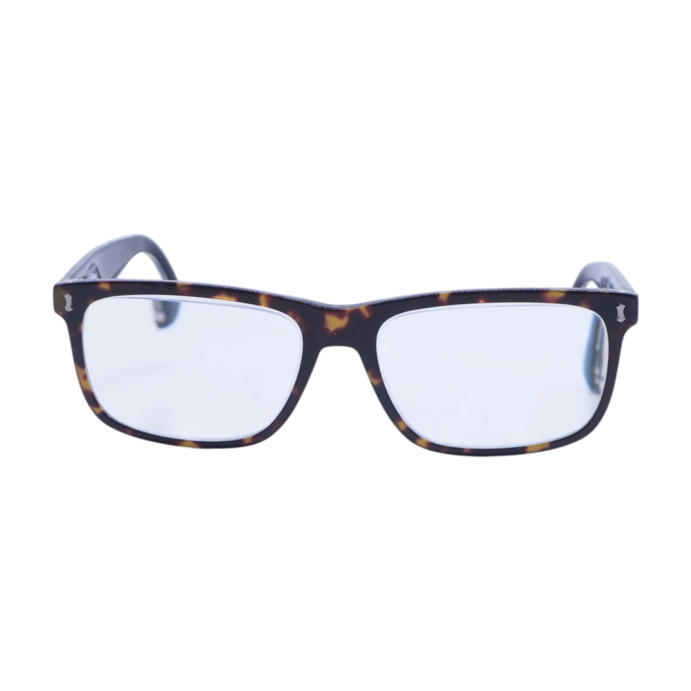 John Varvatos Tortoise V417 Square Prescription Eyewear – Image 2