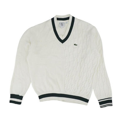 Ivory Solid Pullover Sweater