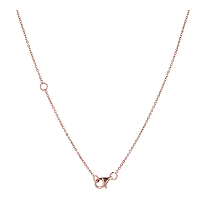 Sterling Silver Cubic Zirconia Pendant Necklace