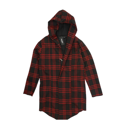 Red Plaid Coat