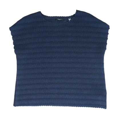 Navy Plus Blouse