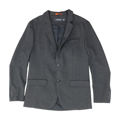 Gray Solid Sport Coat